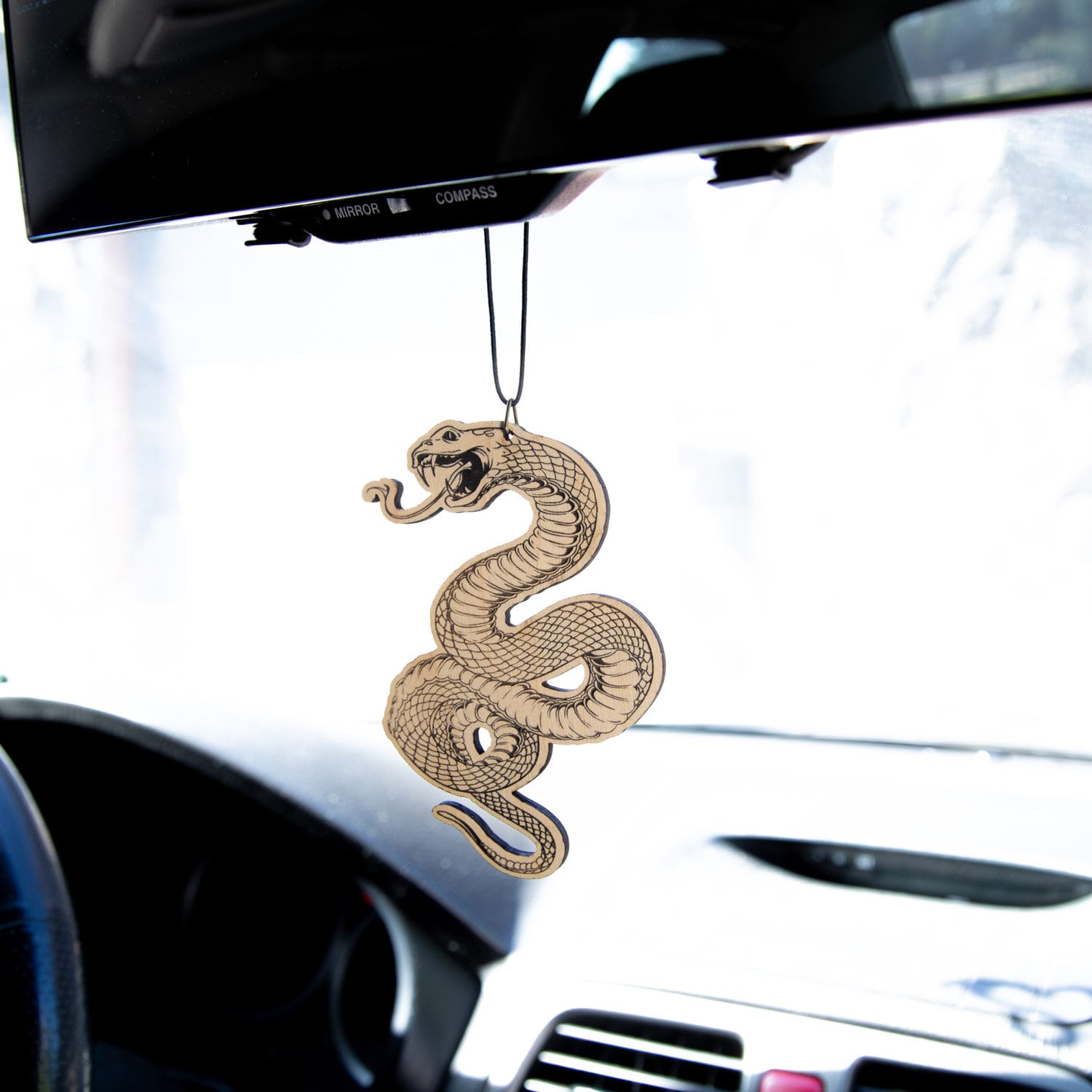Snake Wooden Air Freshener: Two-sided Essential Oil Diffuser - Etsy