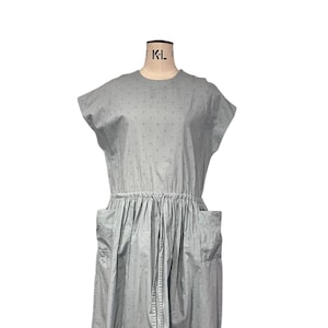 VINTAGE: Marimekko light blue dress from 70s