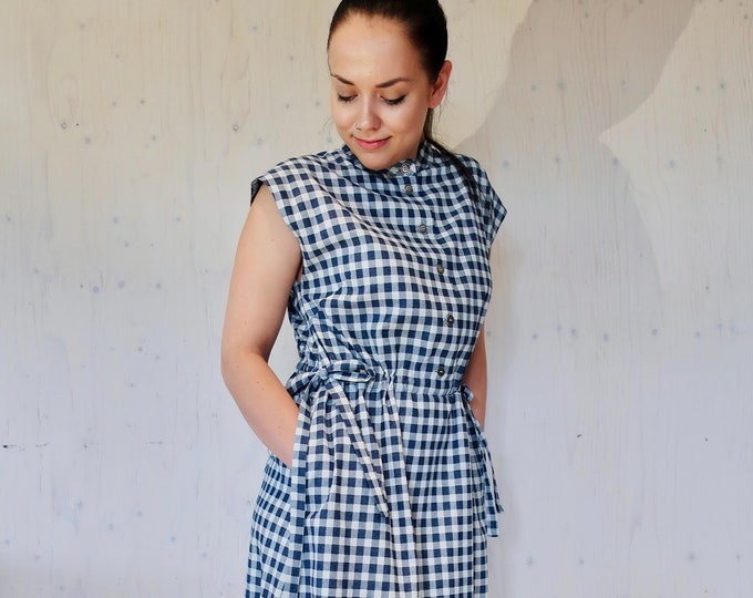 NEW: MATHIOLA blue checks