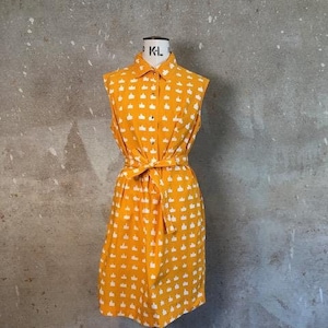 VINTAGE: Marimekko SARASEENI-jurk met print uit 1970