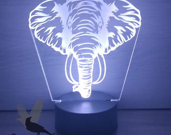 Elephant Animal Night Light
