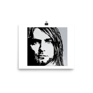 Kurt Cobain Poster