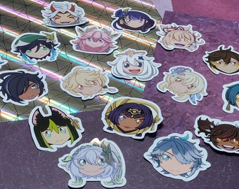Genshin Chibi-stickers