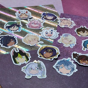 Genshin Chibi Stickers