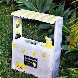 STAND DE LIMONADA - Conjunto de bricolaje - Descarga instantánea- Incluye instrucciones y lección gratuita sobre cómo administrar una pequeña empresa