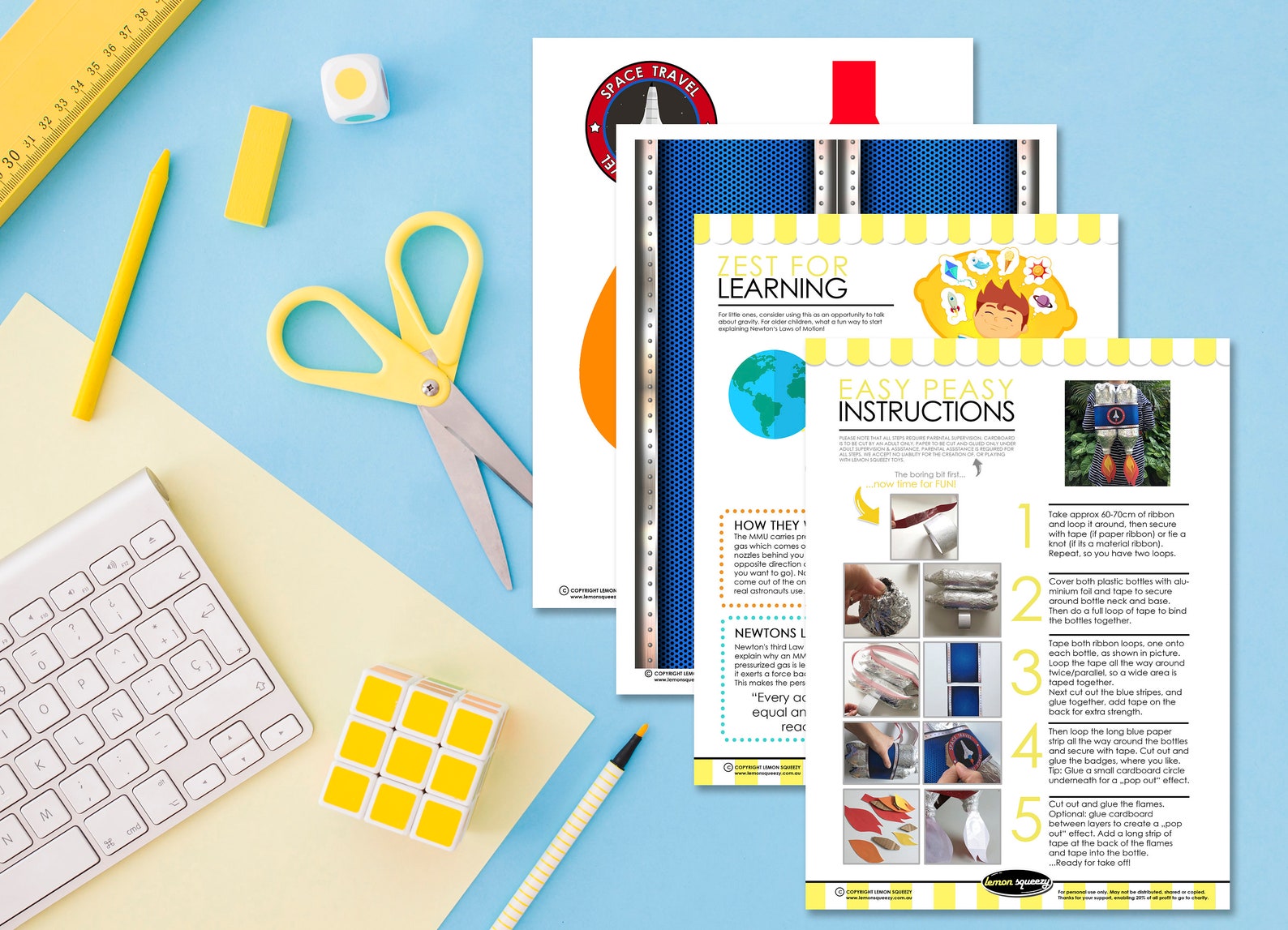 JETPACK - DIY Set - Instant Download (PDF) - Includes Instructions and ...