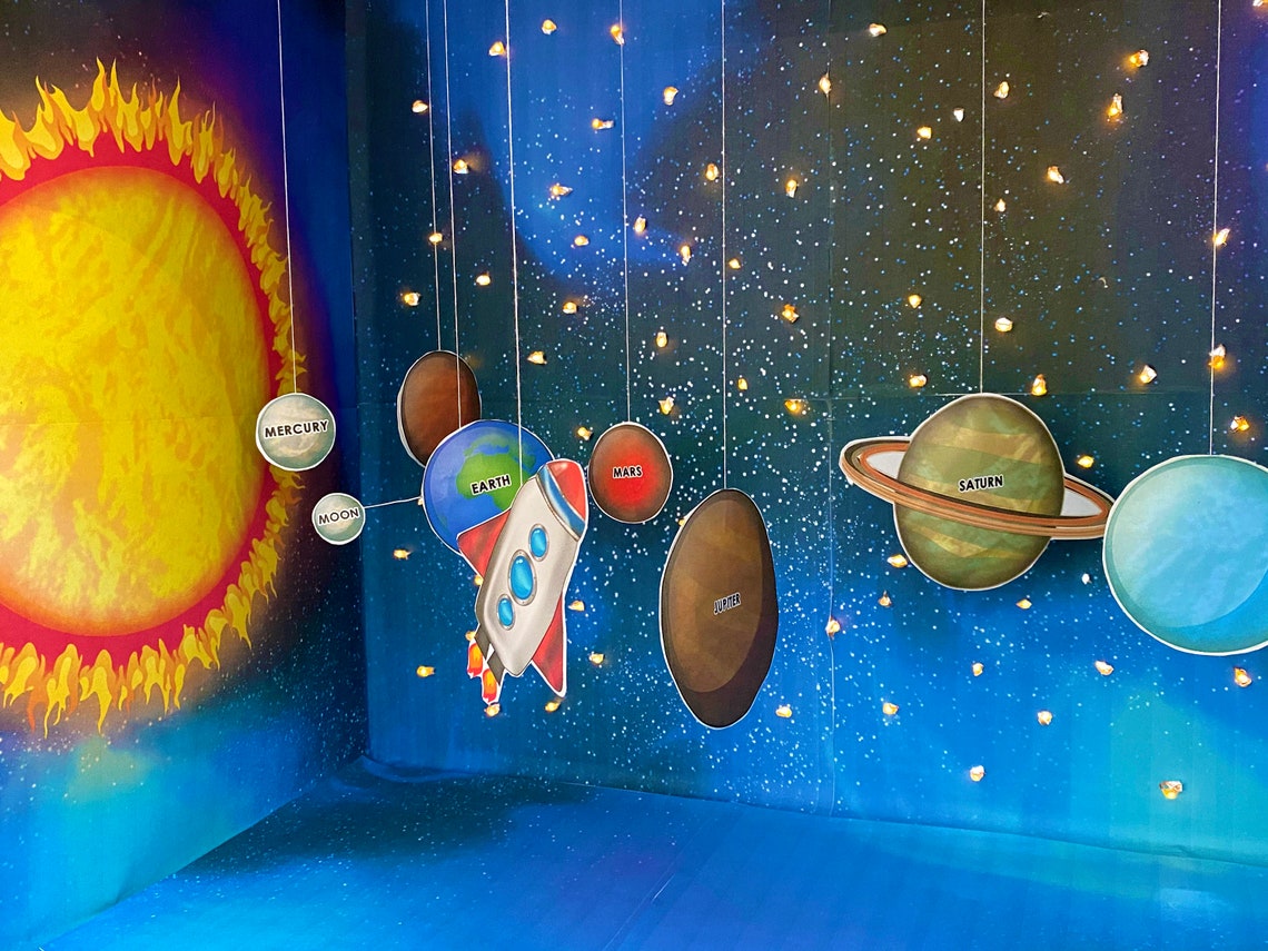 SOLAR SYSTEM diorama DIY Set Instant Download Includes Etsy Australia