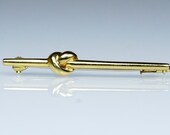Antique Edwardian 18 Carat Gold Brooch Pin