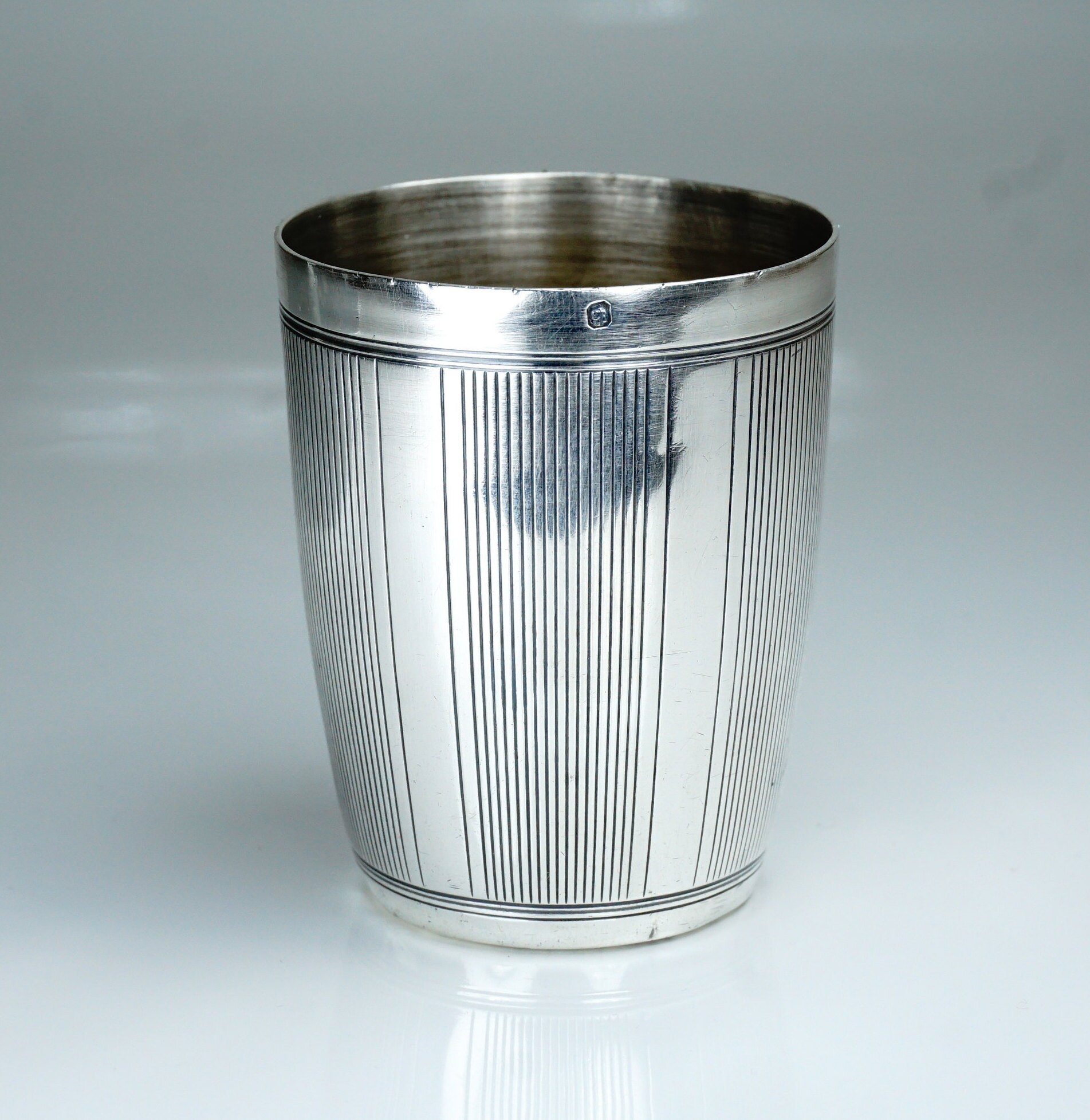 Antique French Sterling Silver Julep Mint Wine Goblet Cup Etsy