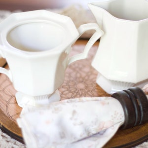 Nikko Classic Collection Sugar and Creamer Set – Timeless Elegance for Your Table