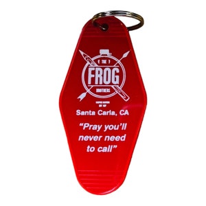 Santa Carla Comic Shop Horror 80s Movie Keytag