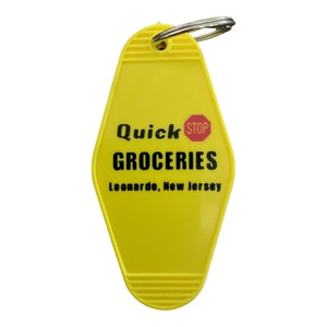 Clerks QUICK GROCERIES inspired keytag