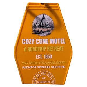 Cozy Cone Motel Keytag