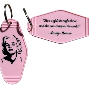 Famous Celebrity inspired key tag