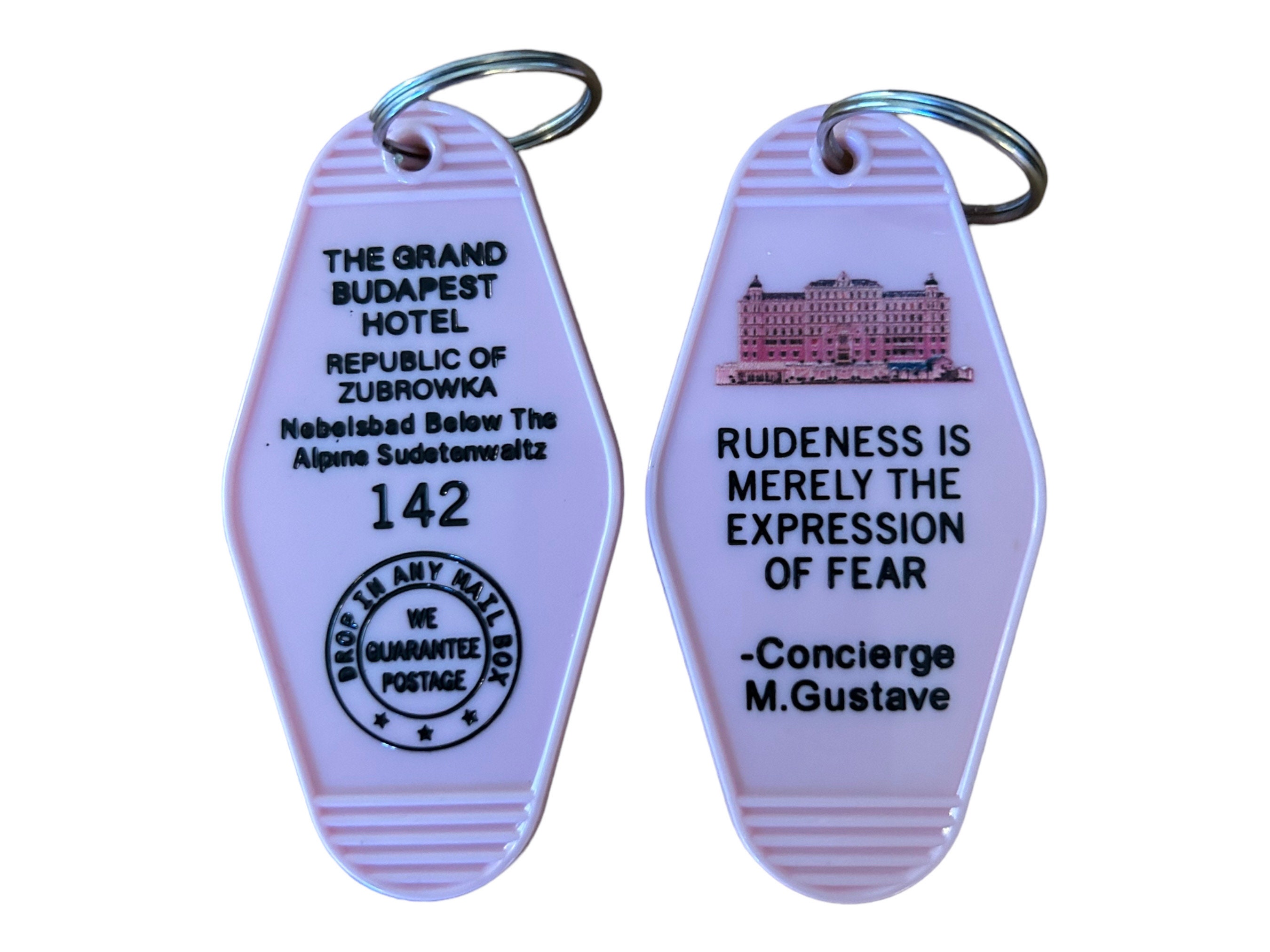 Keyrings Wes Anderson - Etsy