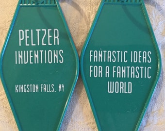 Gremlins inspired keytag Peltzer inventions