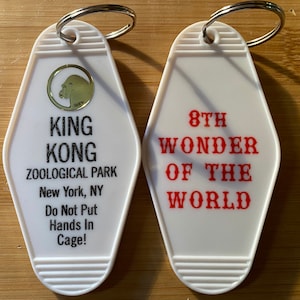 KING KONG inspired keytag