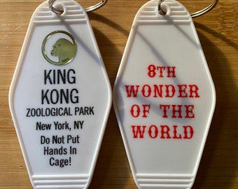 KING KONG inspired keytag