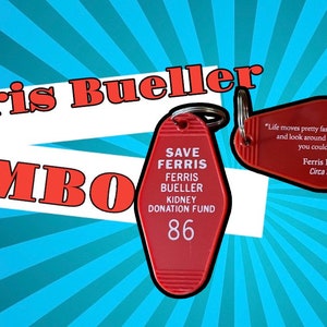 9 Times Absence Club Combo 80s Movie Keytag