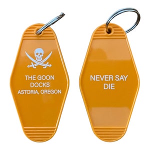 Goonies inspired THE GOONDOCKS keytag
