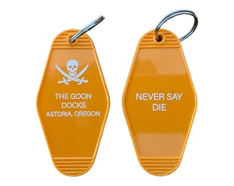 Goonies inspired THE GOONDOCKS keytag