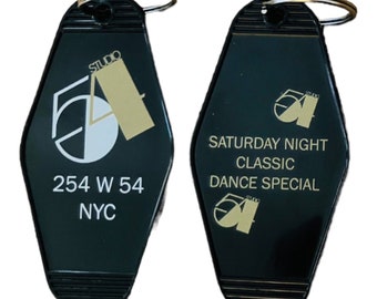 New York Coty CLUB 54 inspired keytag