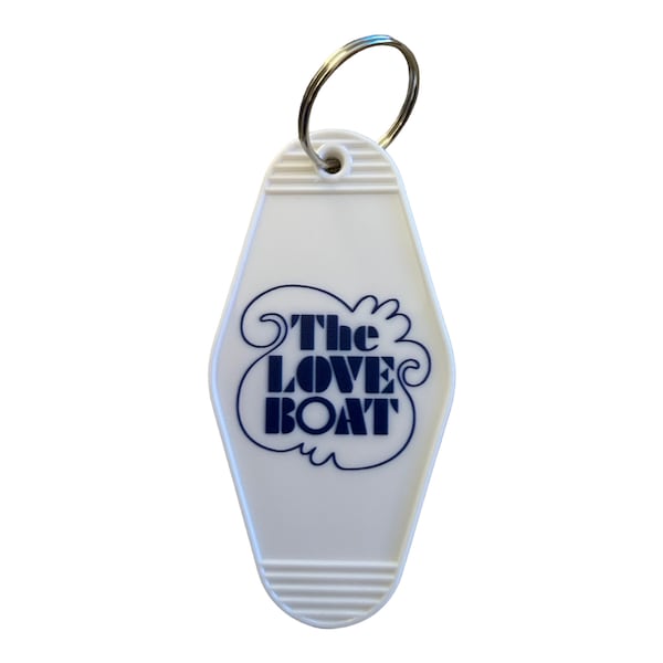 Nautical Nostalgia: Love Boat Tribute Key Tag