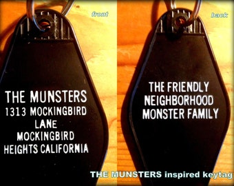 The MUNSTERS Television Series Mockingbird Lane inspired Keytag
