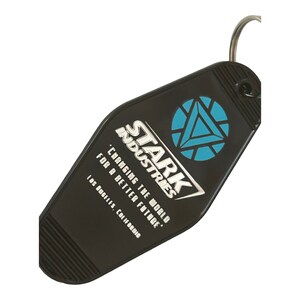 Comic book inspired  keytag