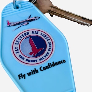 Vintage Eastern Airlines Inspired Key Tag