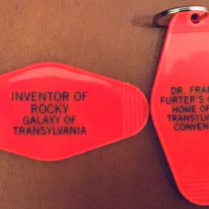 ROCKY HORROR Picture Show inspired &quot;Dr. Frank N Furter&#39;s Castle&quot; keytag