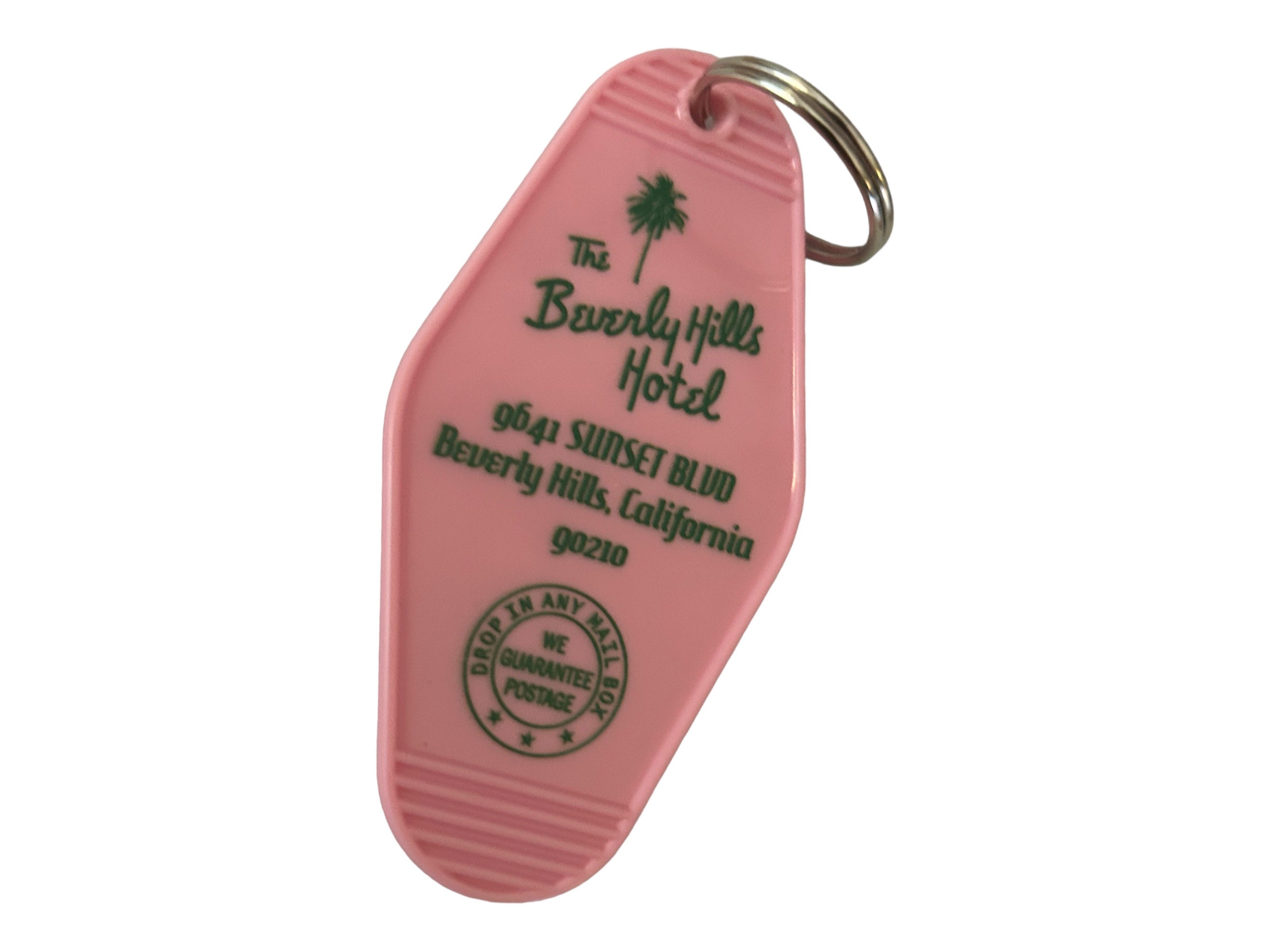 Fancy HOLLYWOOD Hotel Keytag
