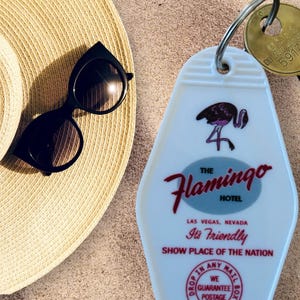 Llavero inspirado en el Flamingo Hotel Las Vegas