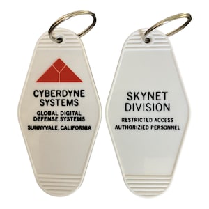CYBERDYNE Terminator inspired key tag