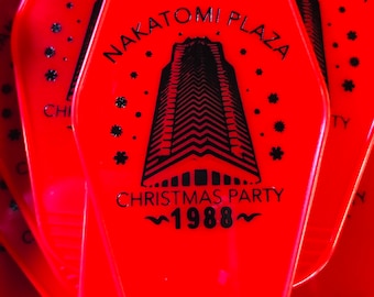 DIE HARD inspired Nakatomi plaza keytag