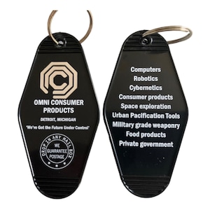 Detroit Enforcement Corp Movie inspired keytag