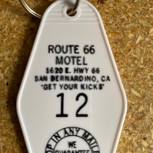 THE ROUTE 66 KEYCHAIN, key fob
