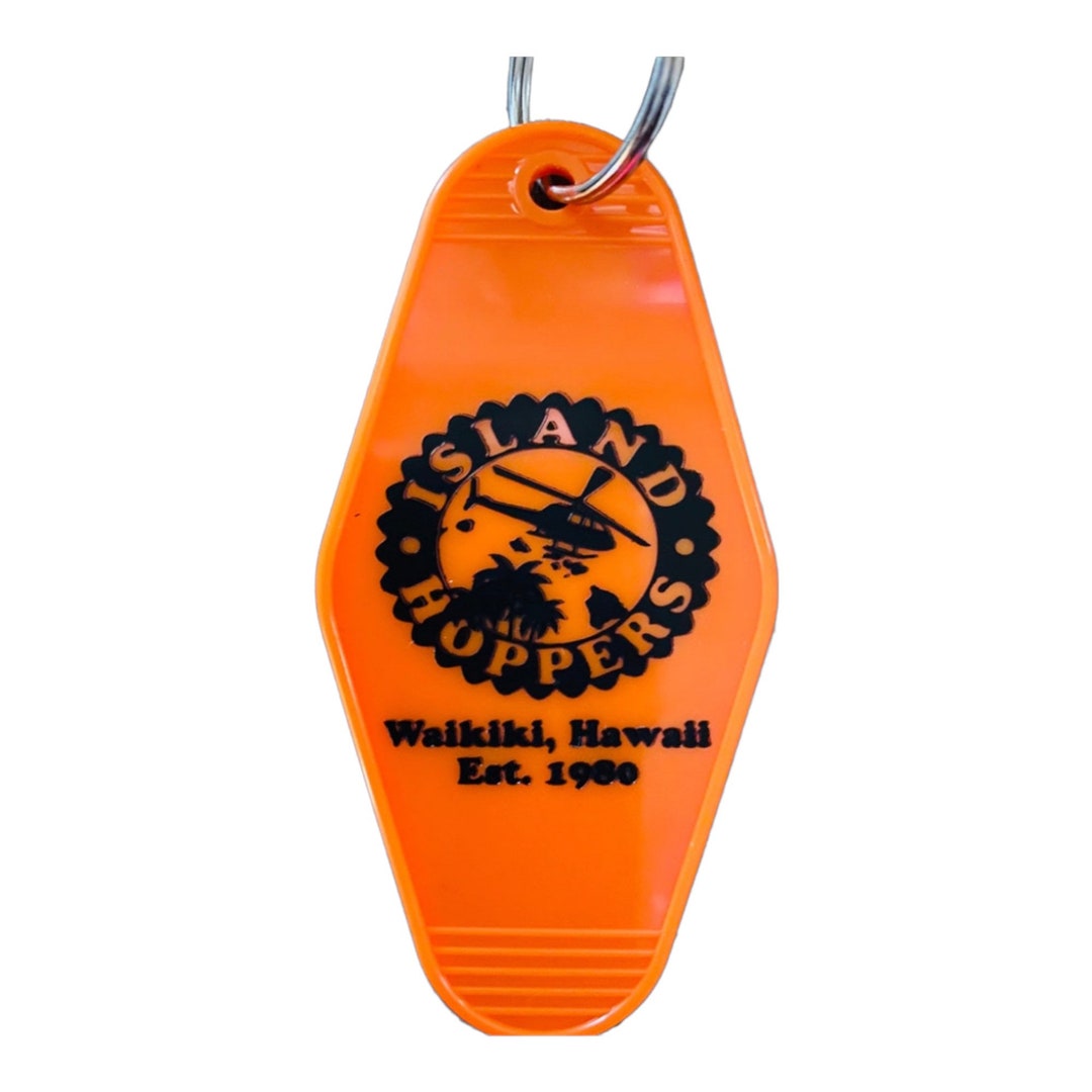 ISLAND HOPPERS Magnum PI Inspired Keytag Etsy