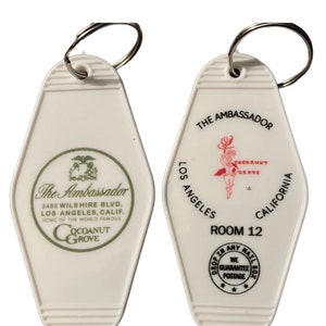 Coconut Grove Ambassador hotel inspired keytag