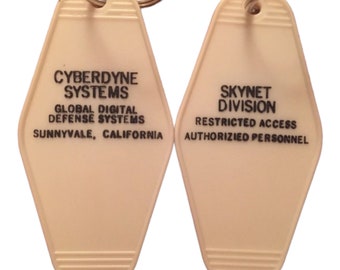 Terminator Inspired Cyberdyne Systems Keytag