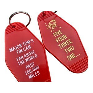 Famous Rocker Lyric Keytag
