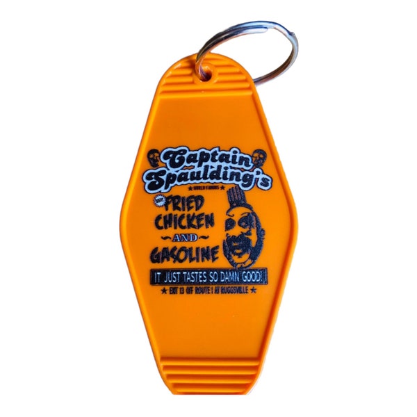 HOUSE OF 1000 Corpses Captain Spaulding Fried Chicken Keytag