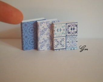 Miniature notebook - scale 1:12-Dollhouse miniatures