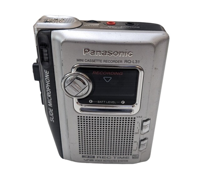 Panasonic Cassette Tape Recorder Player Model RQL31 Tested Vintage 90s