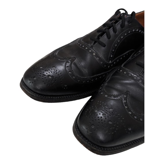 Churchs‎ Black Leather Mens Wingtip Dress Shoe Size 9 Excellent Churchs Black Leather Mens Wingtip Dress Shoe Size 9  main image 3