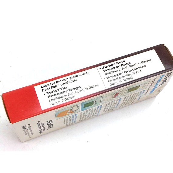 freezer pint bolsas