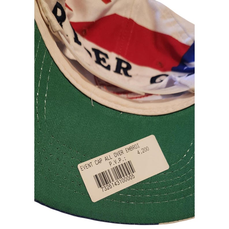 Ryder Cup 97 Valderrama Golf Cap USA Europe Flag Johnnie Walker Event Hat image 4