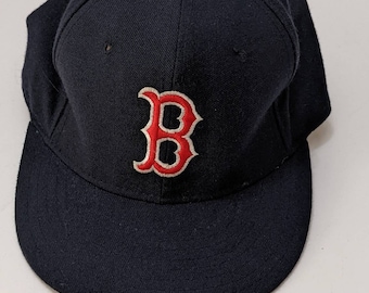 Vintage Red Sox Boston Hat and Old Ball Ceramic Man Cave Decor!