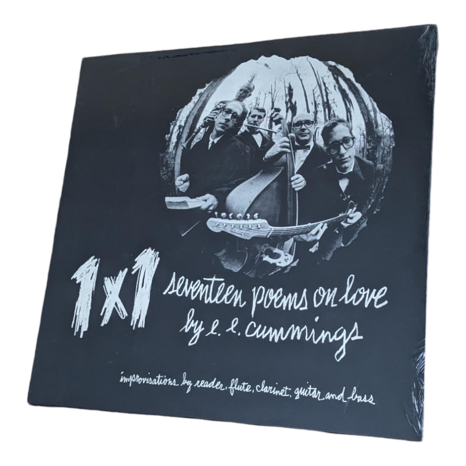 1X1 Seventeen Poems On Love E.E. Cummings Vinyl 1965 Norfolk Unitarian Records Sealed Vintage