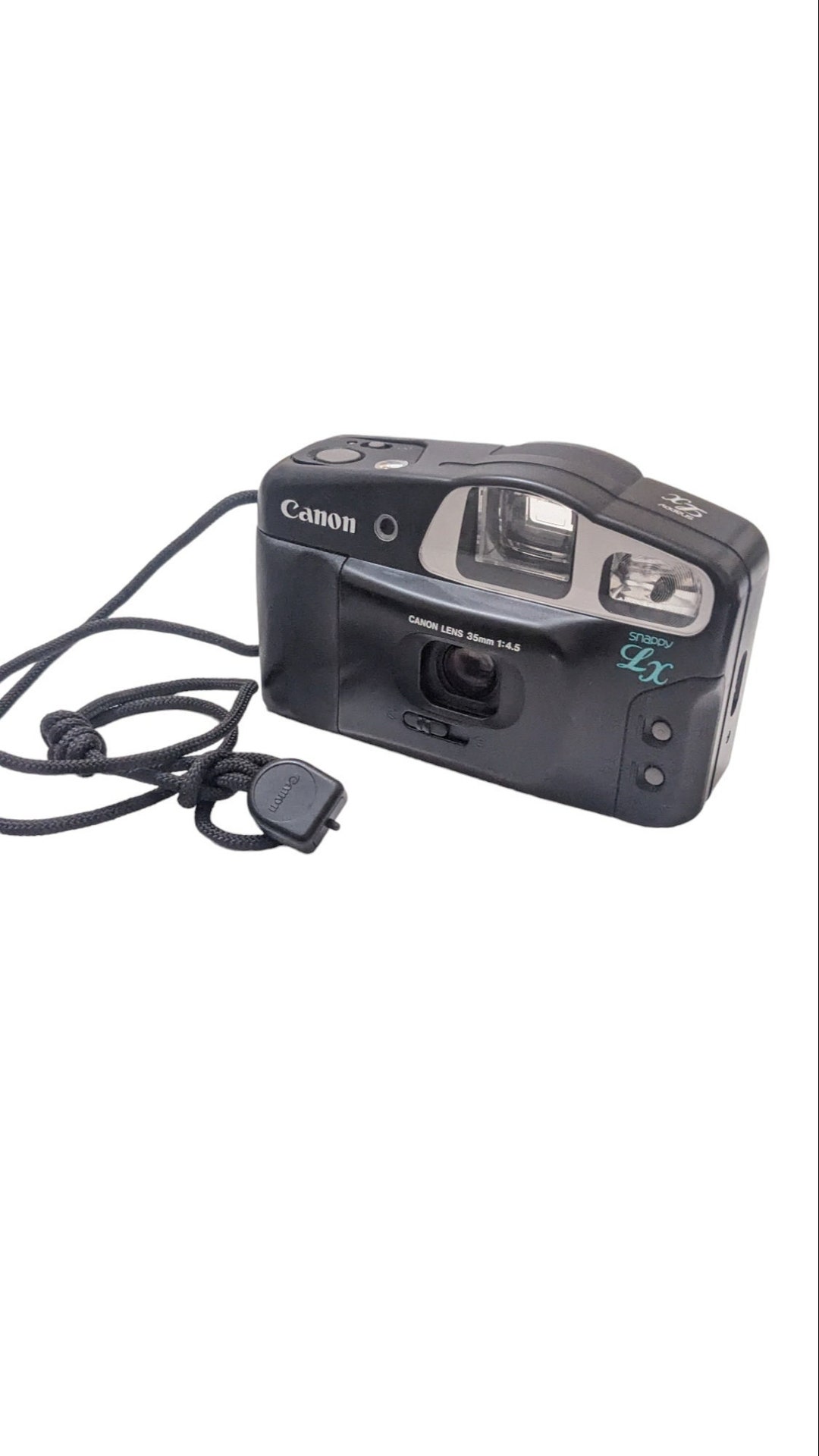 Canon Snappy LX 35mm Point & Shoot Film Camera Tested Vintage Etsy